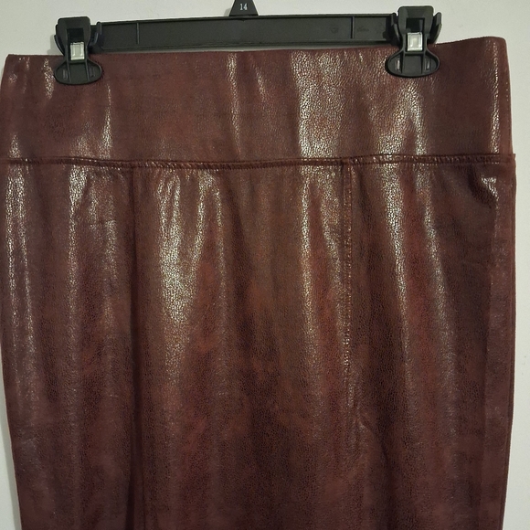 NEW! Melissa McCarthy Seven7 Print Faux Suede Pencil Skirt Size 1X - Picture 3 of 12